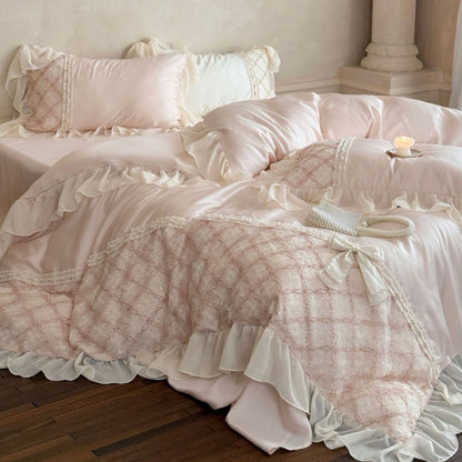 Haute Pearl TENCEL™ Bedding Set / White Romance