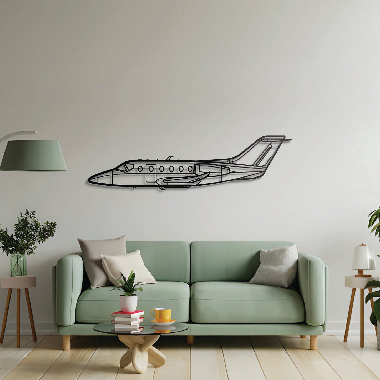 Hawker 400 Metal Aircraft Wall Art - NCP0180