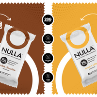 CleanForm Nutrition Nulla Protein Bar - 2 Flavors - Box of 12