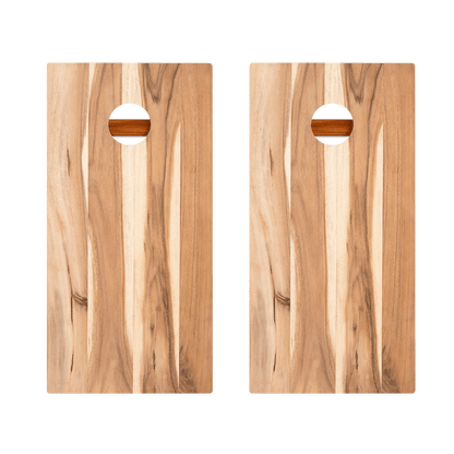 Hickory Stripes Silver Series Cornhole Boards