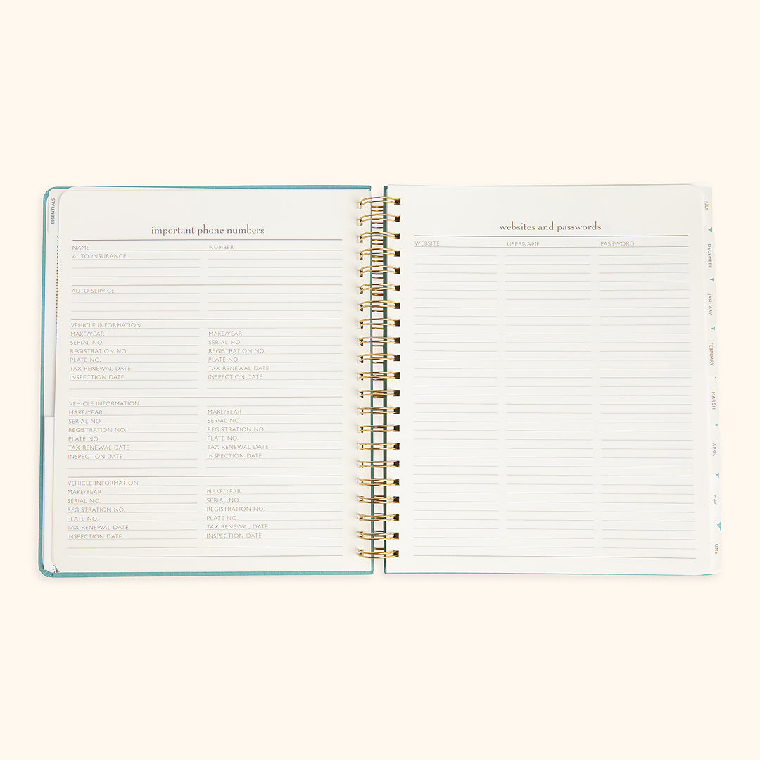 Home Office Yearly Planner 2026