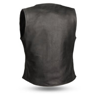 Honey Badger Women's Motorcycle Leather Vest