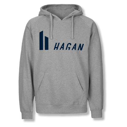 HAGAN Logo Hoodie Grey