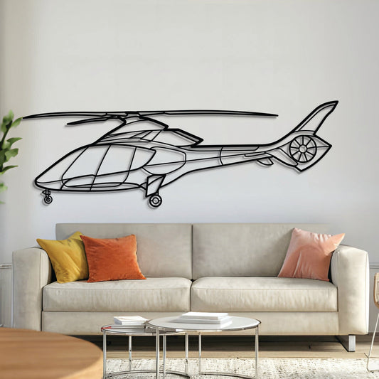 HX50 Metal Aircraft Wall Art - NCP0480