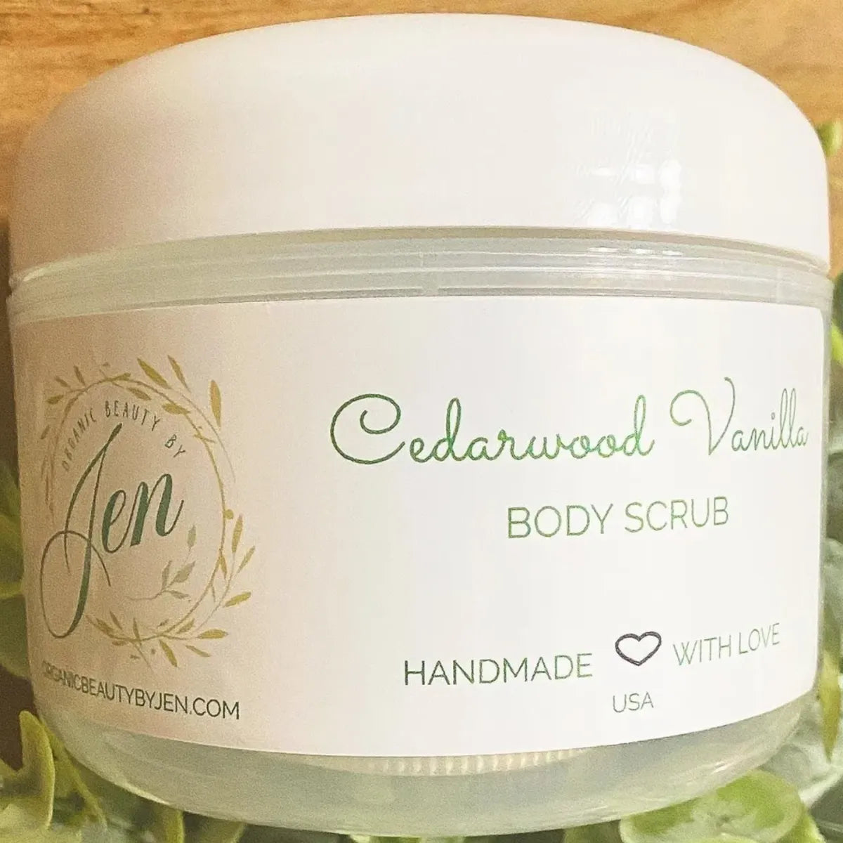 Cedarwood Vanilla Salt & Sugar Scrub
