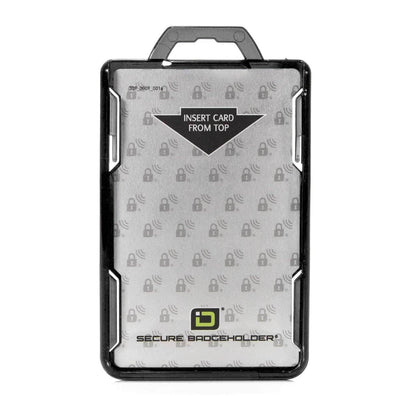 Secure Badge Holder Lite ™ Vertical 1 ID Card Holder