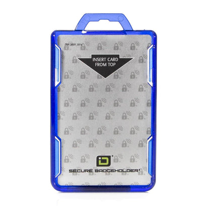 Secure Badge Holder Lite ™ Vertical 1 ID Card Holder