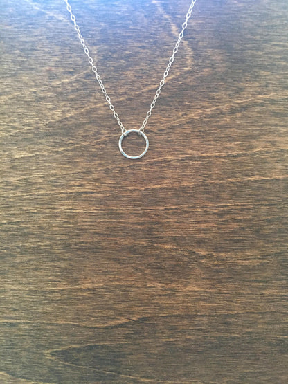 circle necklace