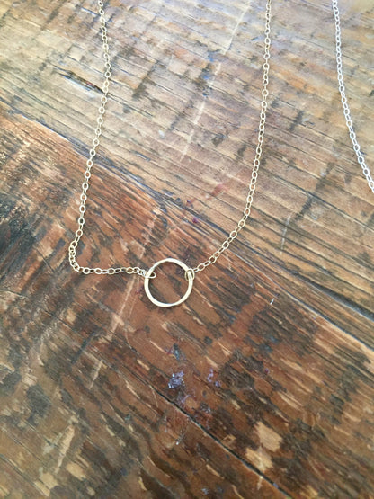 circle necklace