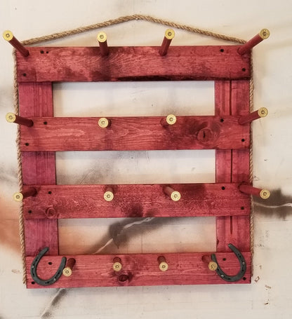 The 6-Hatter: Vertical Wall-Hanging Western Organization