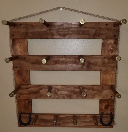 The 6-Hatter: Vertical Wall-Hanging Western Organization
