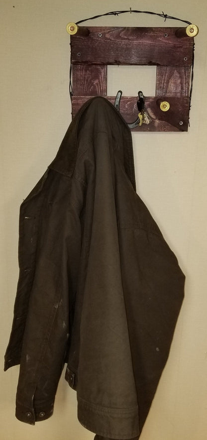 The 1-Hatter: Horizontal Wall-Hanging Western Organization
