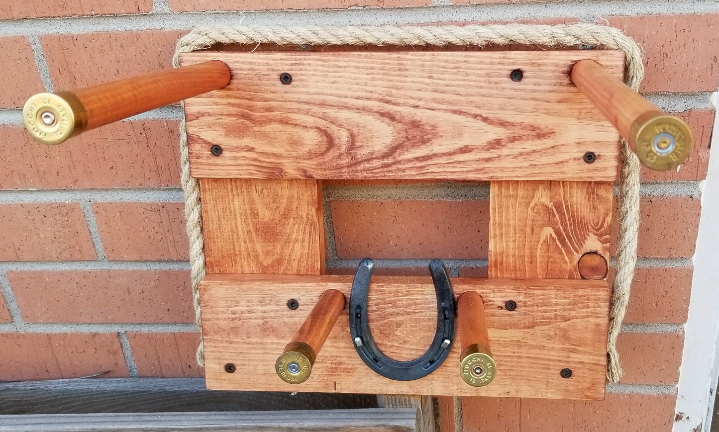 The 1-Hatter: Horizontal Wall-Hanging Western Organization