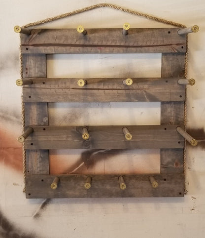 The 6-Hatter: Vertical Wall-Hanging Western Organization