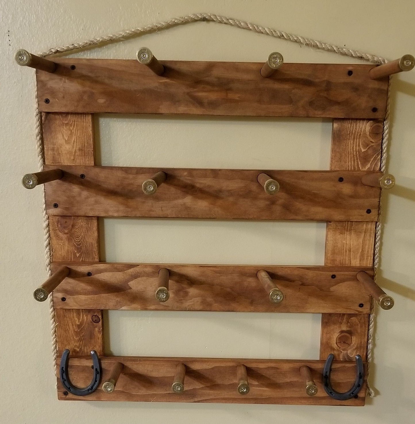 The 6-Hatter: Vertical Wall-Hanging Western Organization
