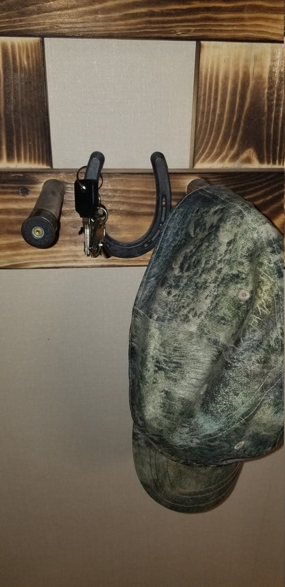 The 2-Hatter: Vertical Wall-Hanging Western Organization