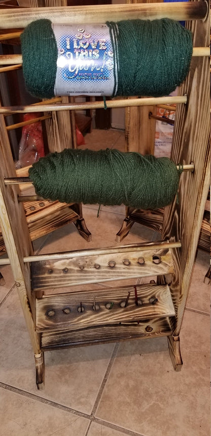 The Artisan’s Station: 5 Skein Yarn Holder & Organizer