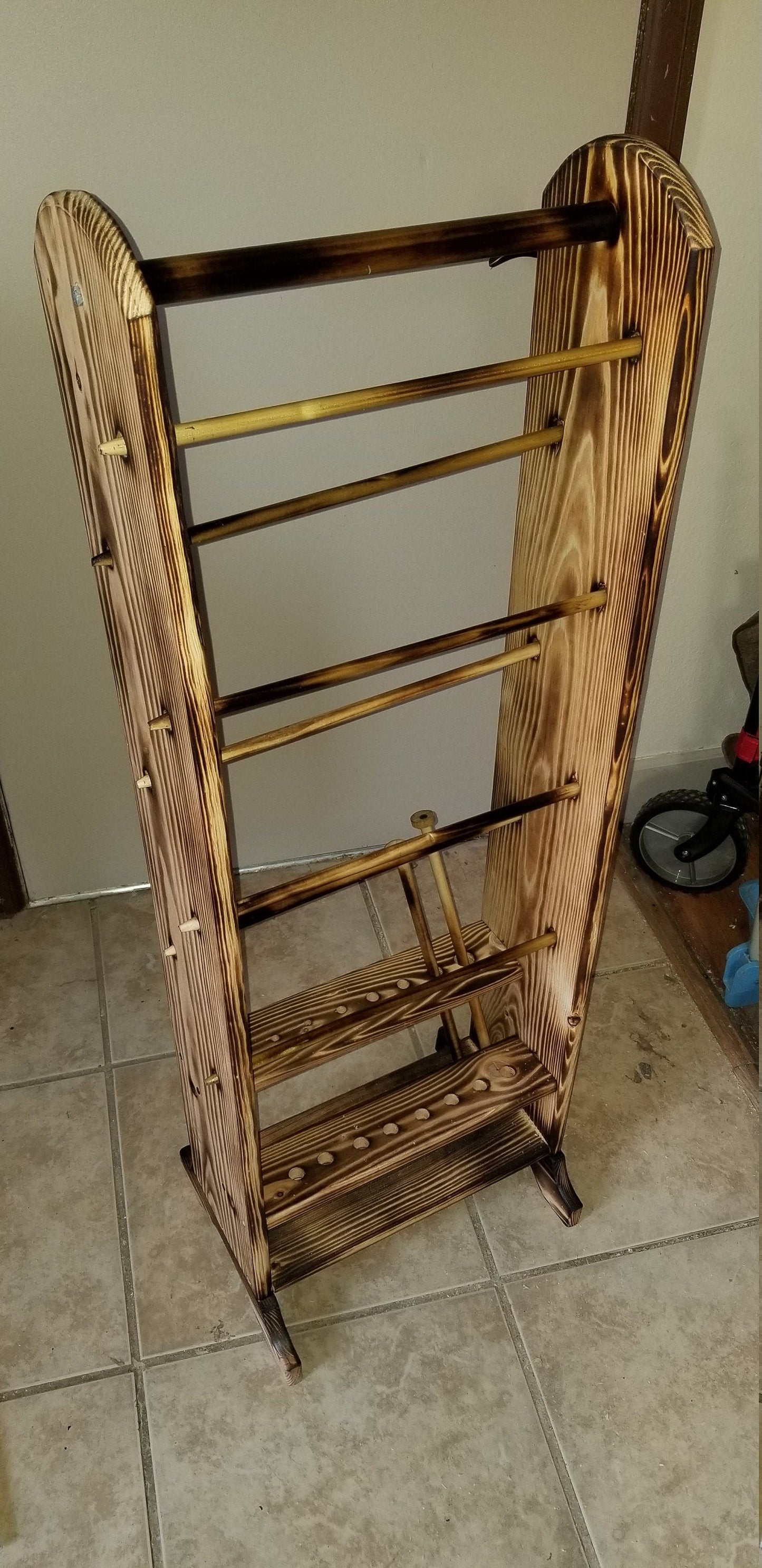 The Grand Studio: 7 Skein Yarn Holder & Organizer