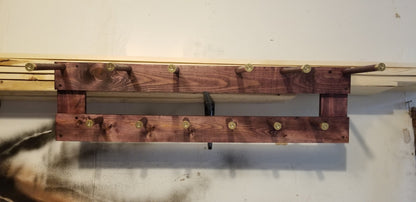 The 3-Hatter: Horizontal Wall-Hanging Western Organization