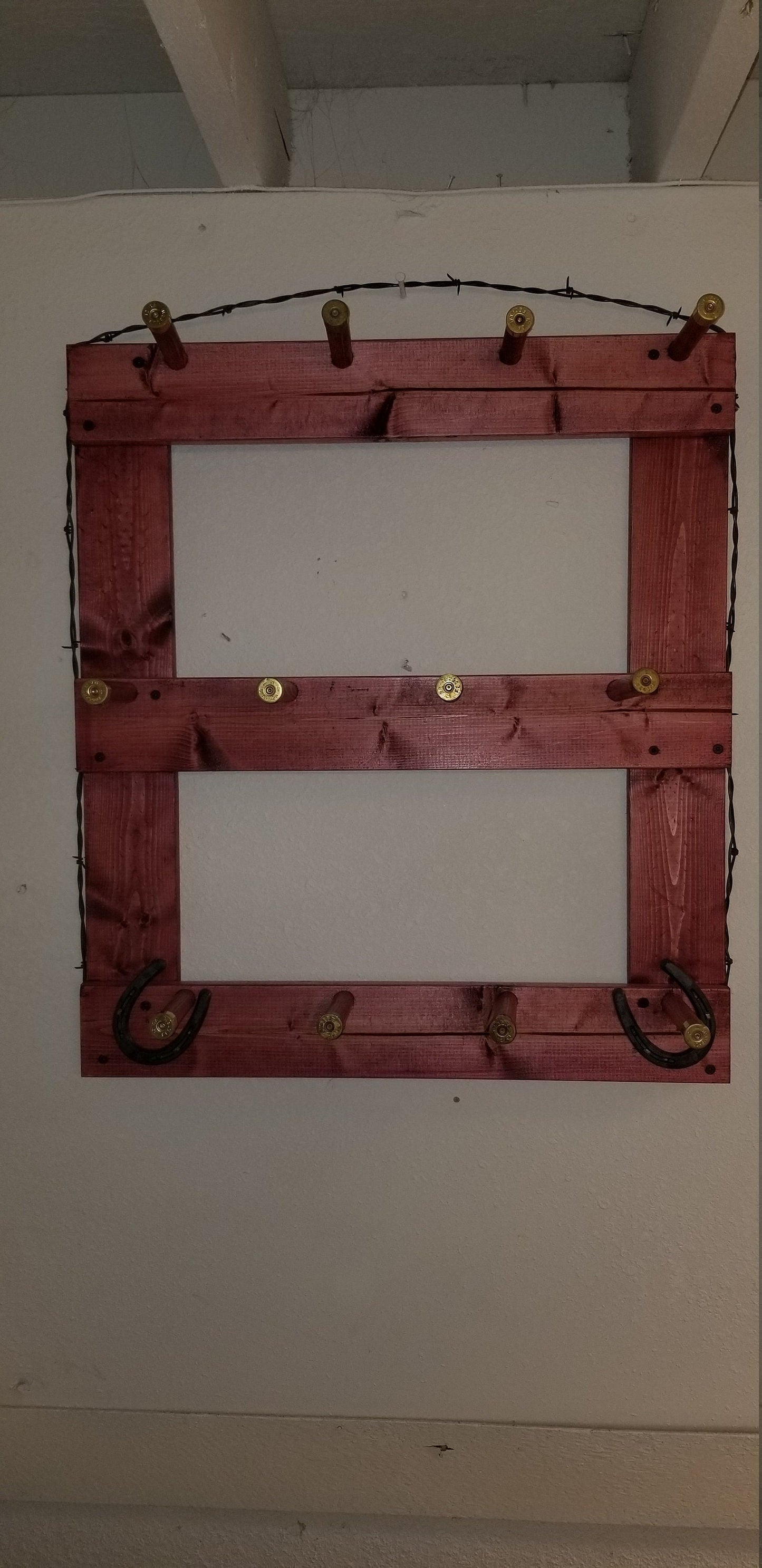 The 12-Cap: Vertical Wall-Hanging Ball Cap Organization