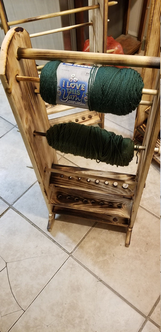 The Artisan’s Station: 5 Skein Yarn Holder & Organizer