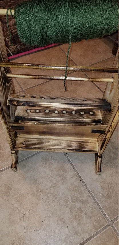 The Artisan’s Station: 5 Skein Yarn Holder & Organizer