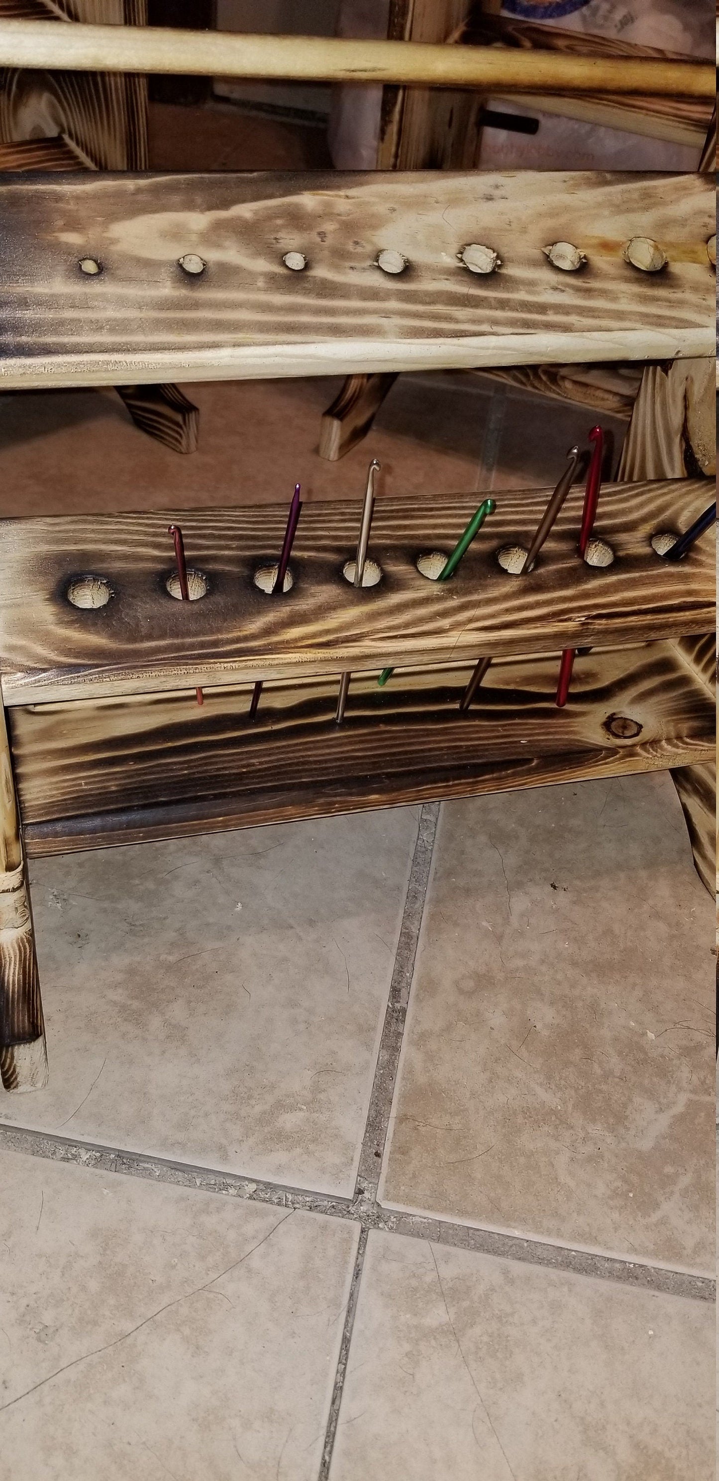 The Grand Studio: 7 Skein Yarn Holder & Organizer