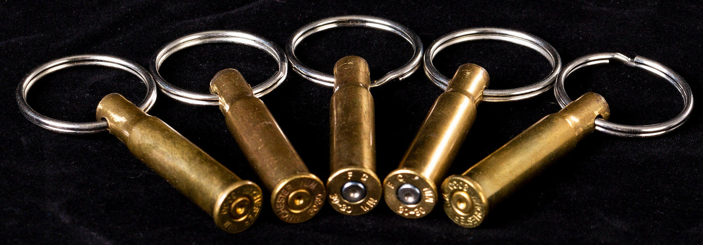 Spent Bullet Keyrings: Carry a Piece of the Range