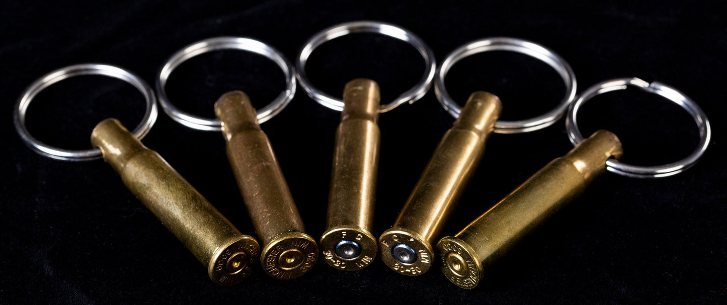 Spent Bullet Keyrings: Carry a Piece of the Range