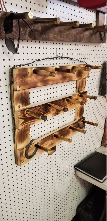 The 12-Cap: Vertical Wall-Hanging Ball Cap Organization