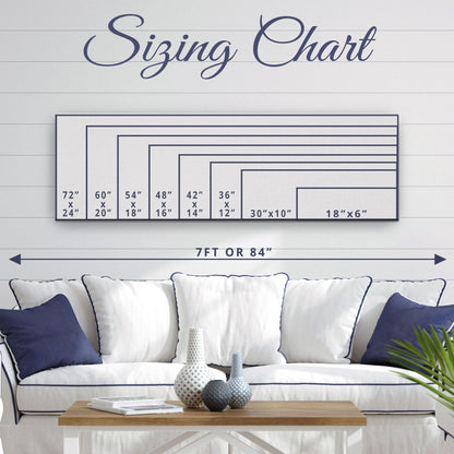 Personalized Coordinates Canvas Ski Lodge Sign - Family Name Cabin Decor