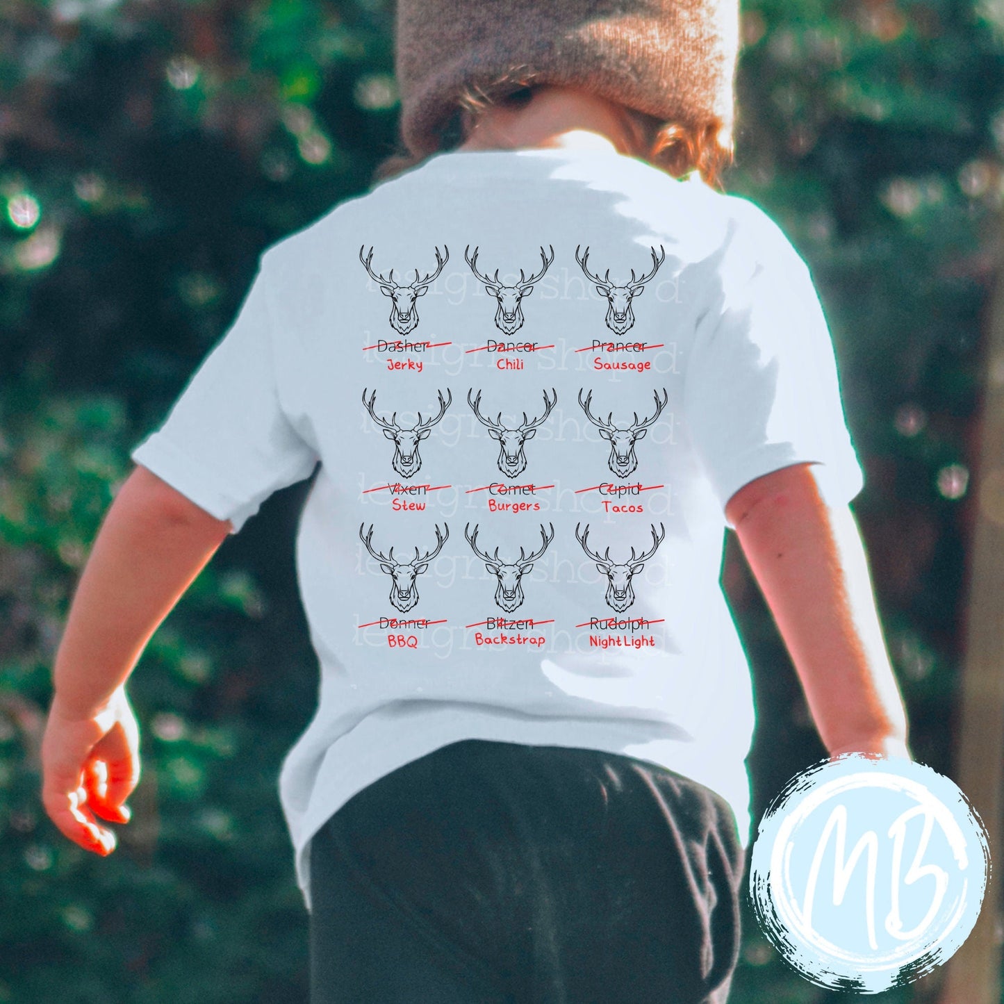 Deer Meat Tee | Christmas | Baby | Boy | Santa |