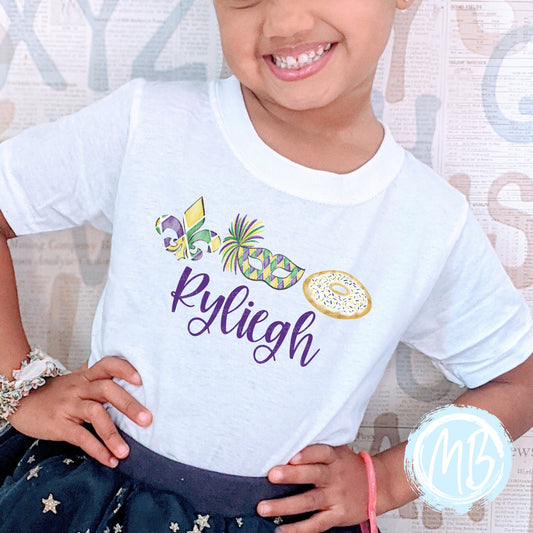 Mardi Trio Toddler & Youth Tee