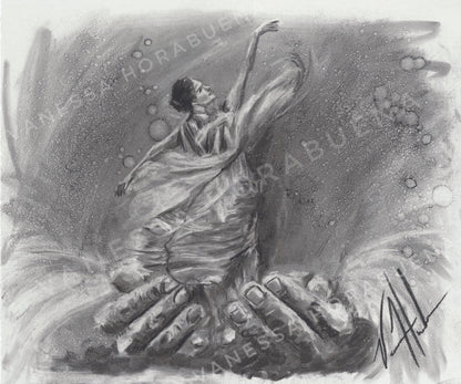 DESIGN DISCONTINUED - Endless Dance in the Father’s Hands (Sketch)