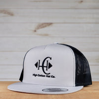 Brand Flat Bill  Silver