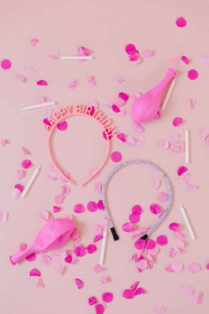 Happy Birthday Headband Set