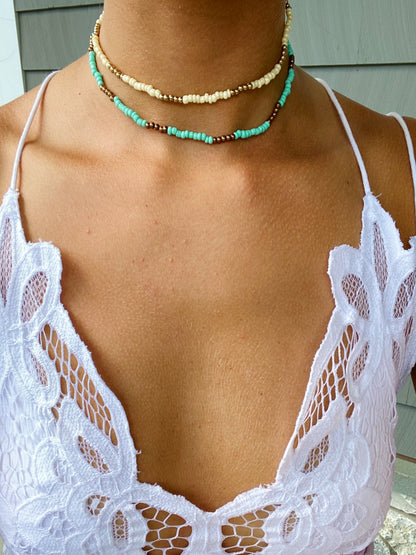 boho beaded chokers