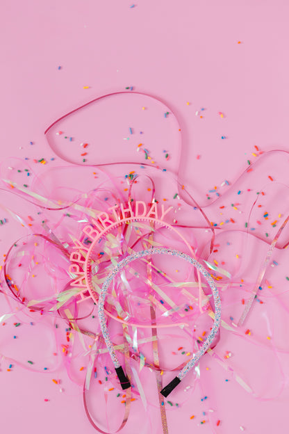 Happy Birthday Headband Set