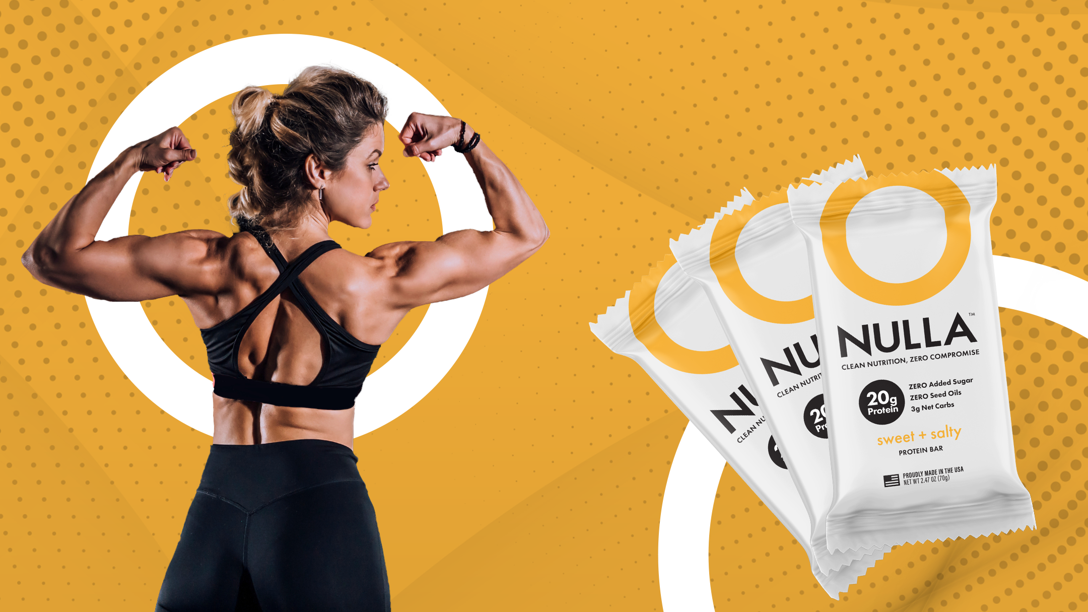 CleanForm Nutrition Nulla Protein Bar - 2 Flavors - Box of 12