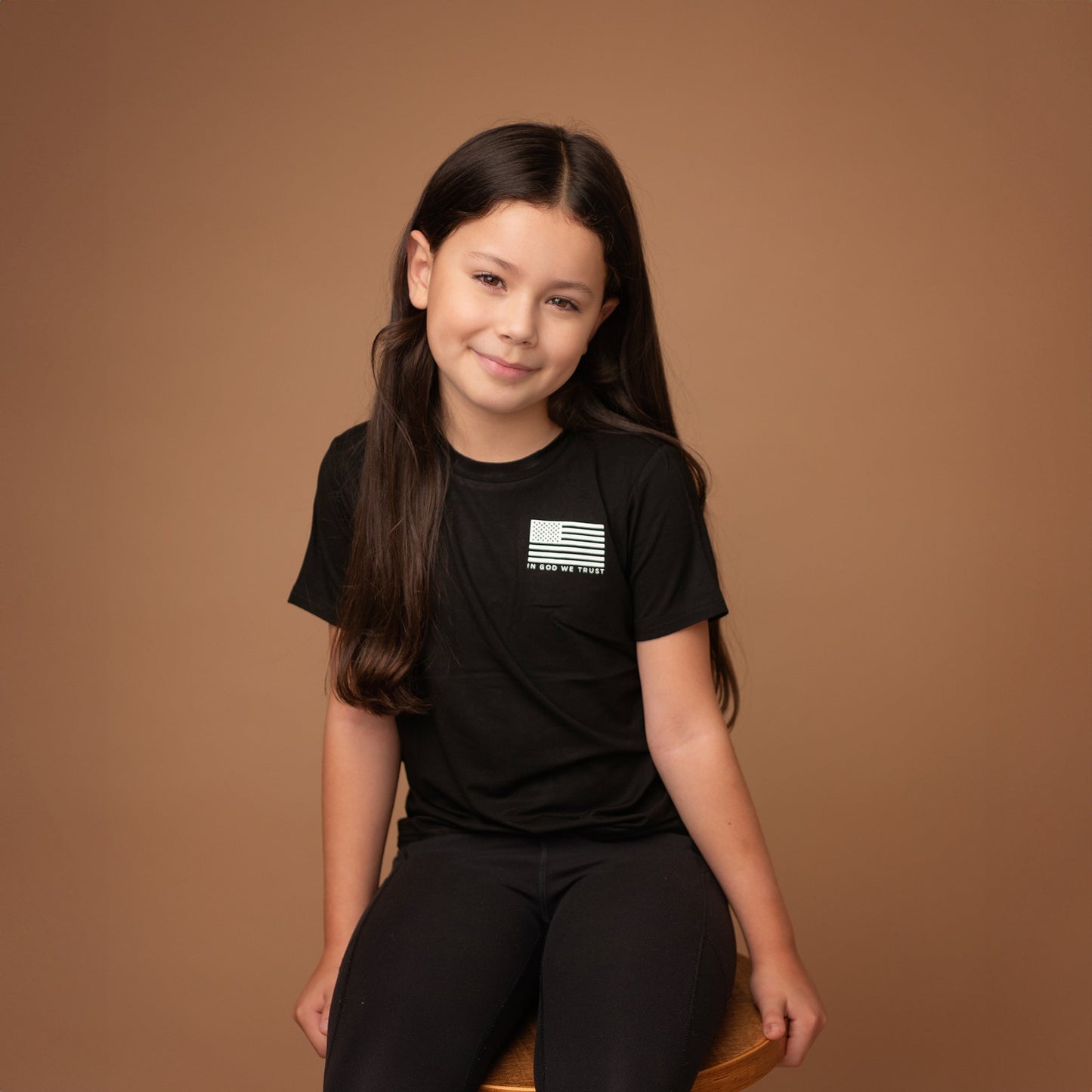 Apostle Living Kid’s “In God We Trust” Tee – Premium Bamboo Christian Shirt