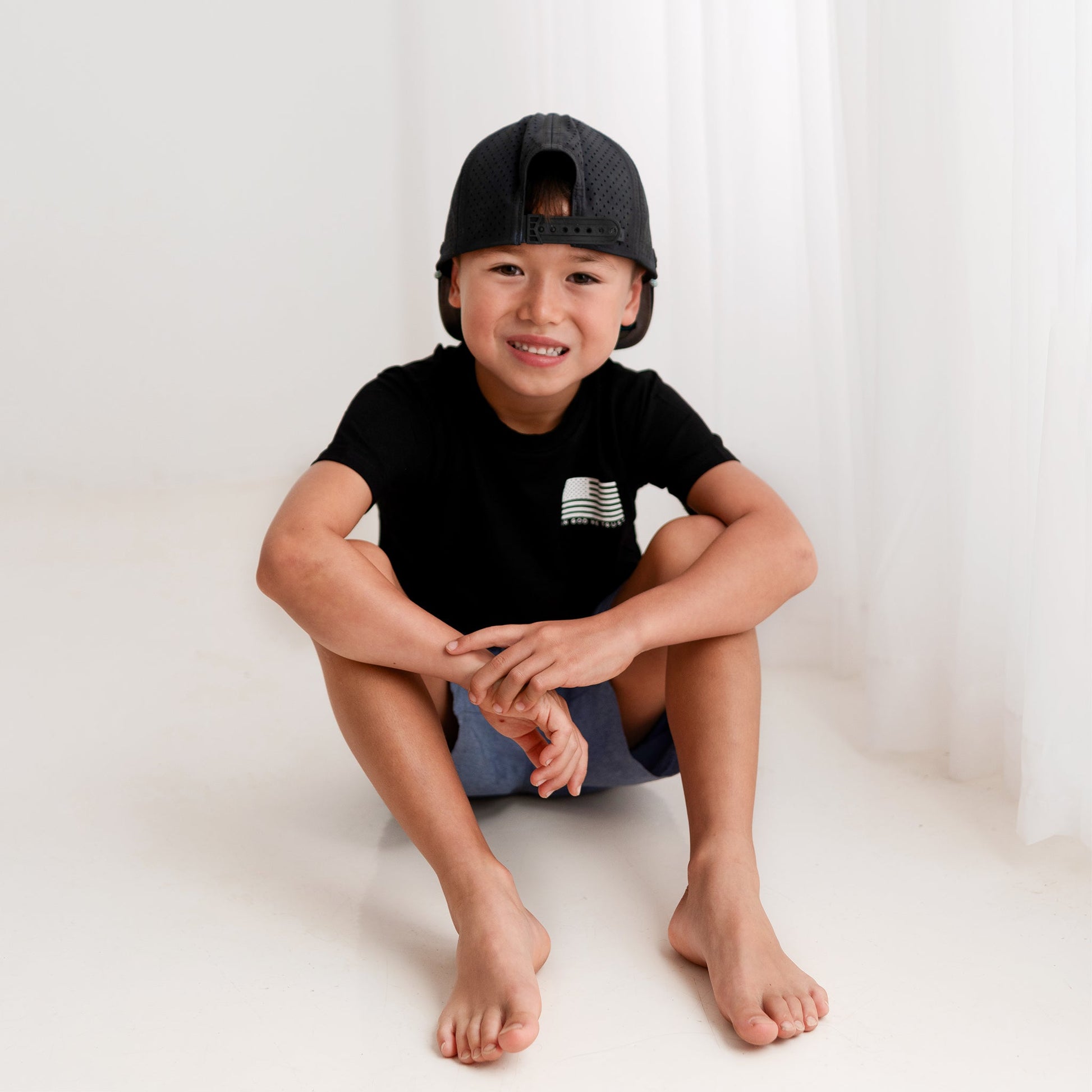 Apostle Living Kid’s “In God We Trust” Tee – Premium Bamboo Christian Shirt