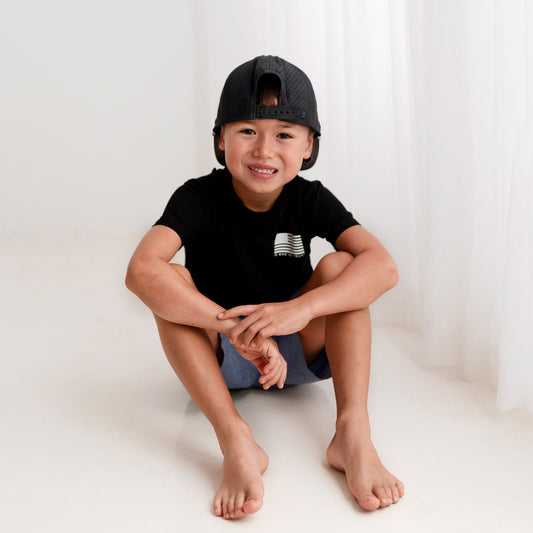 Apostle Living Kid’s “In God We Trust” Tee: Premium Bamboo Christian Shirt