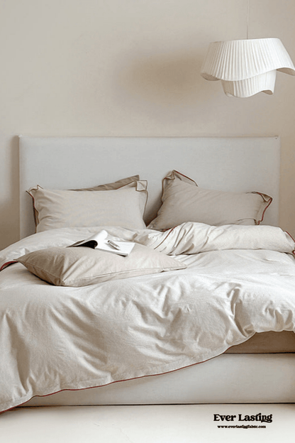 Joce Striped Bedding Set / Blue