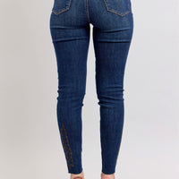 Judy Blue Full Size Embroidered High Rise Skinny Jeans Plus Size
