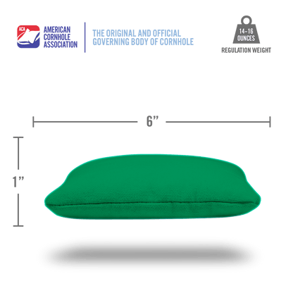 Kelly Green Daily 66x Cornhole Bags