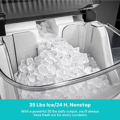 Kismile Nugget Countertop Ice Maker Z5815NB