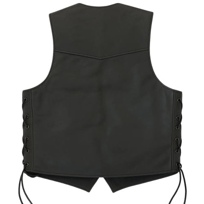 Legendary Men's Leather Club Motorcycle Vest
