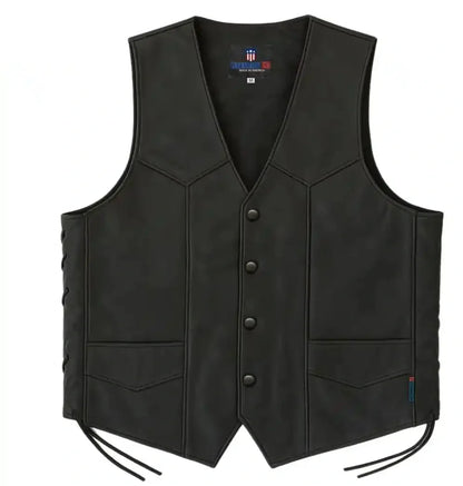 Legendary Men's Leather Club Motorcycle Vest