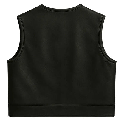 Legendary LowLife NOP Black Leather Club Vest
