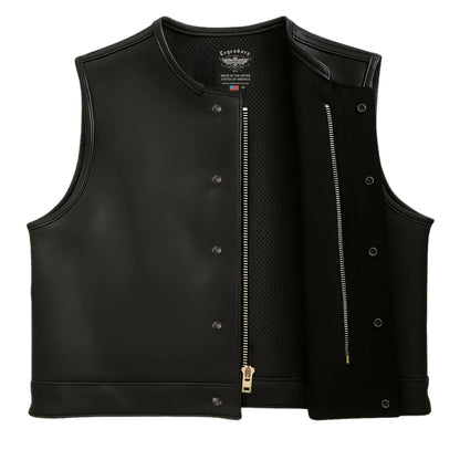 Legendary LowLife NOP Black Leather Club Vest
